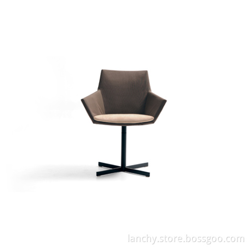 Rotating Office Chair with Metal Base/Book Chair (DC-SY)